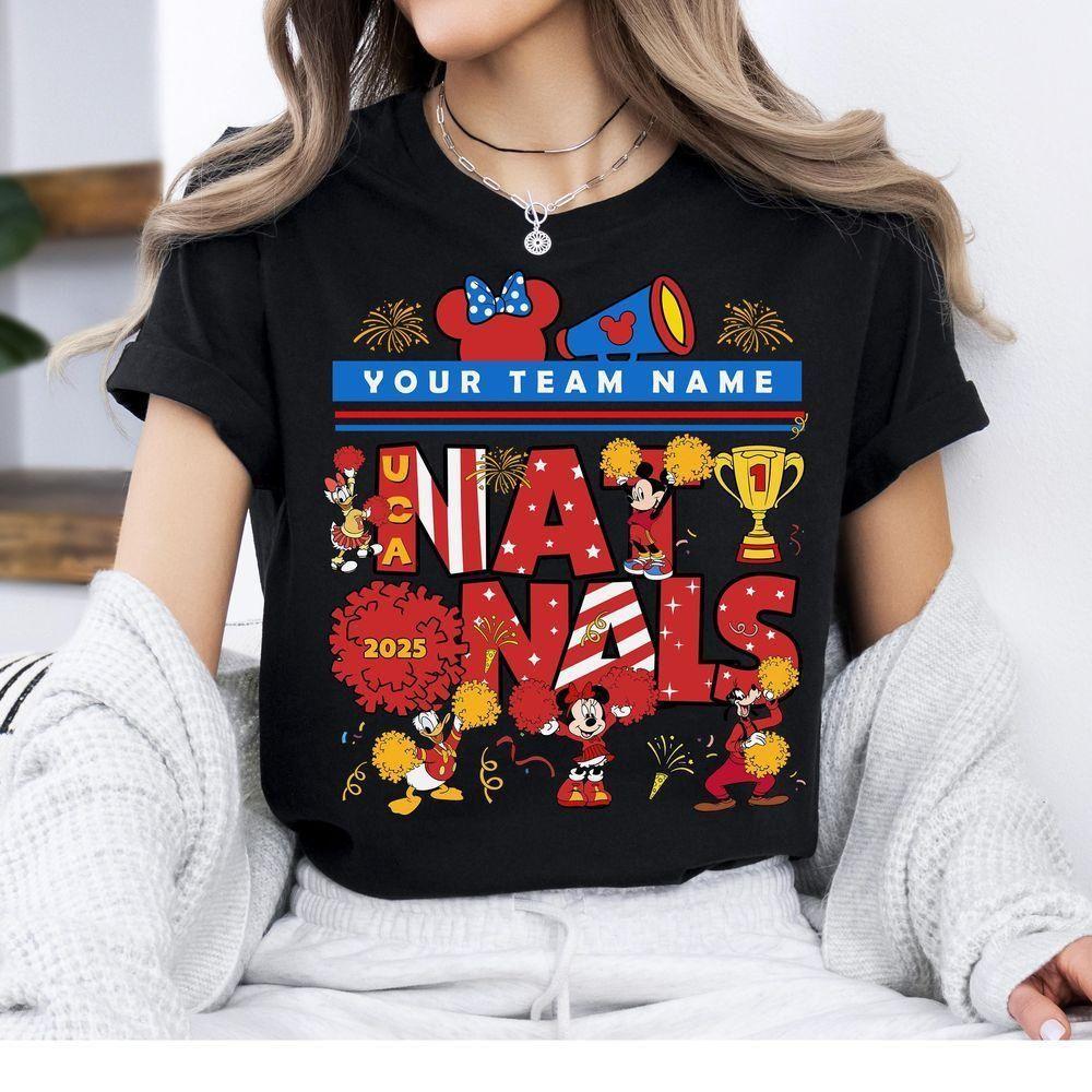 Personalized Disney Uca All Star Nationals 2025 Vuitino Shirt